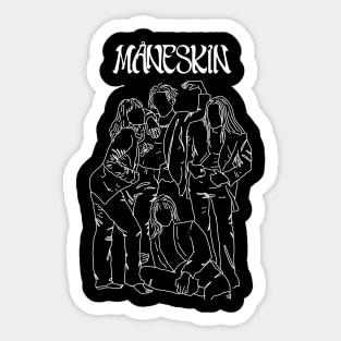 maneskin Sticker